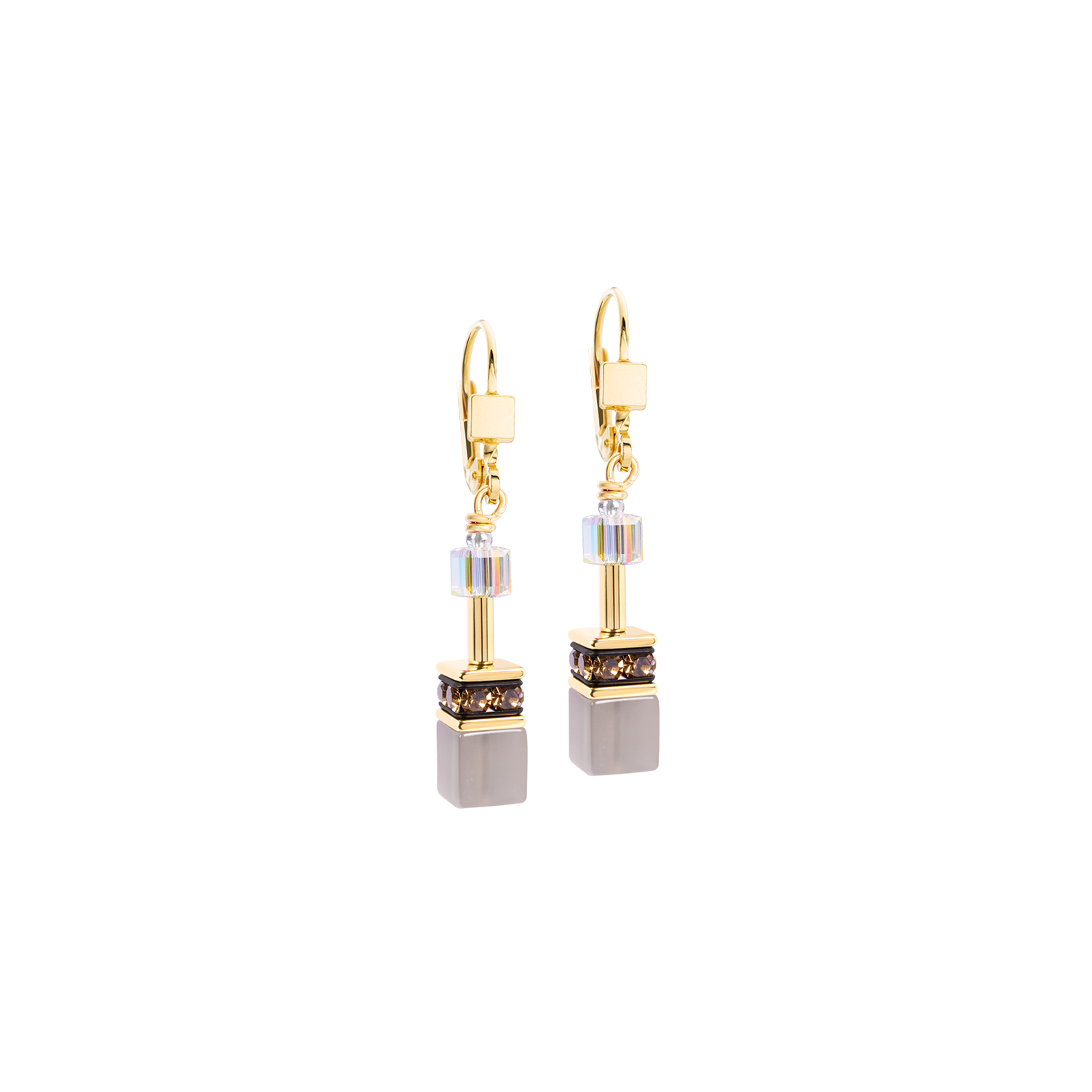 GeoCUBE® Iconic Precious Ohrhänger Rustic Luxe