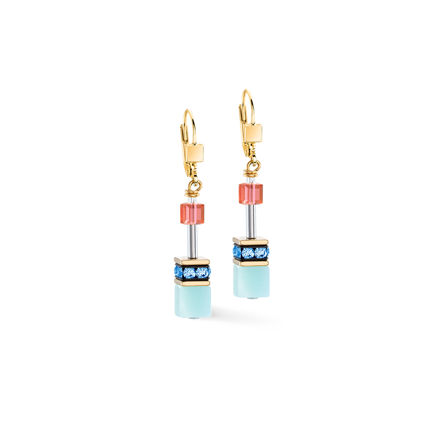 GeoCUBE® Iconic Precious Ohrringe Rainbow
