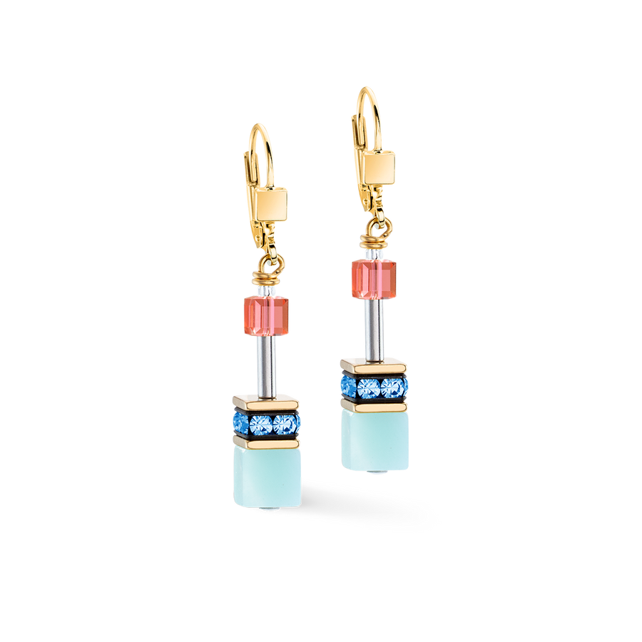 GeoCUBE® Iconic Precious Ohrringe Rainbow