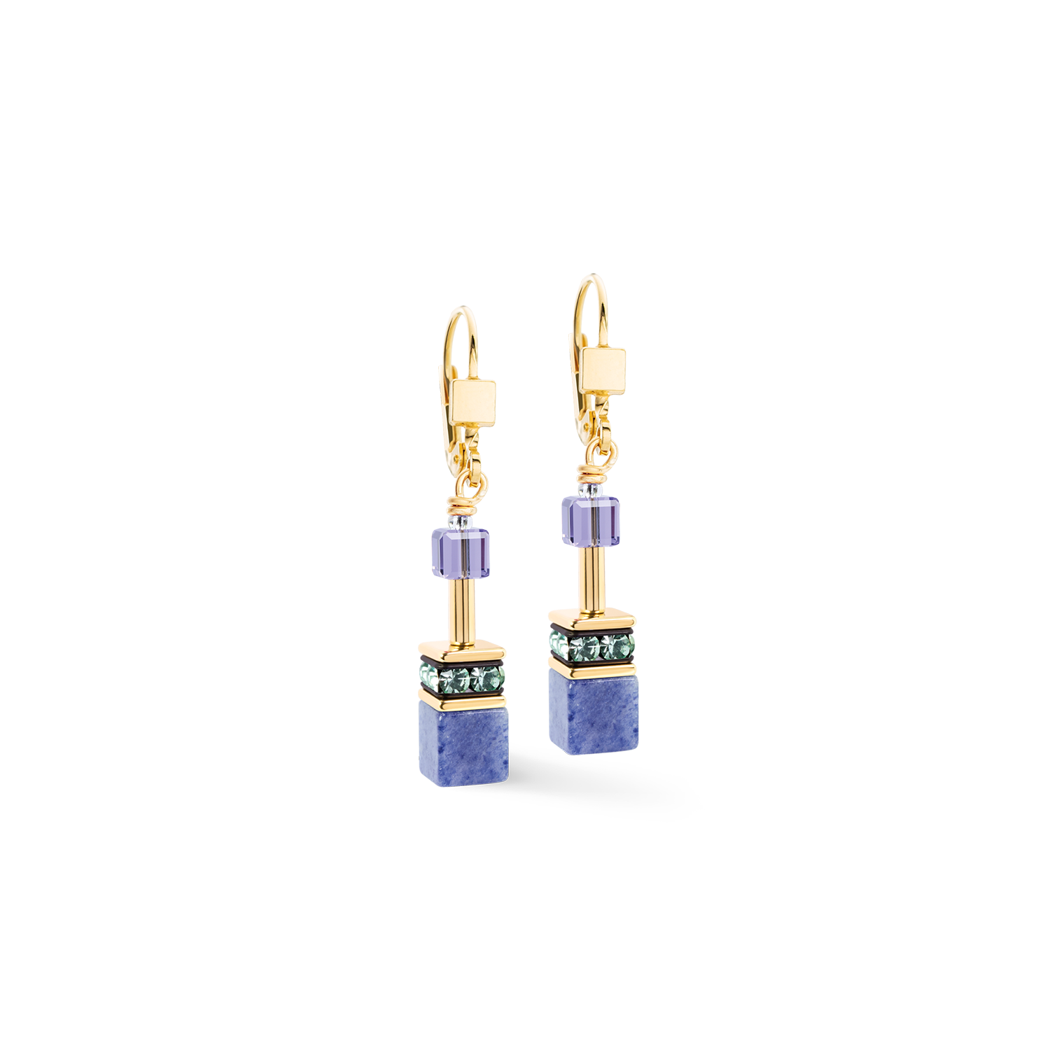 GeoCUBE® Iconic Precious Ohrhänger Pastel Garden