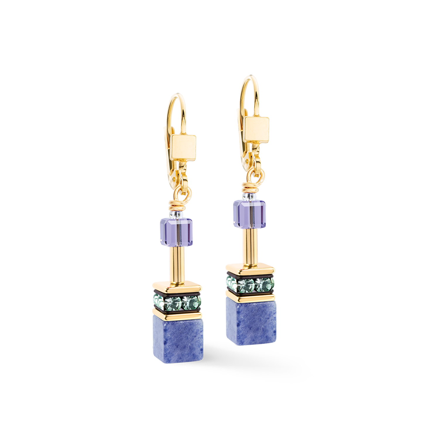 GeoCUBE® Iconic Precious Ohrhänger Pastel Garden