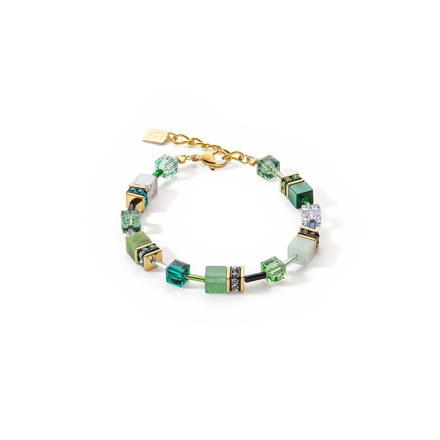 GeoCUBE® Iconic Precious Armband grün