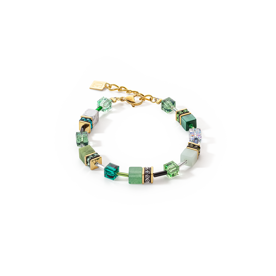 GeoCUBE® Iconic Precious Armband grün