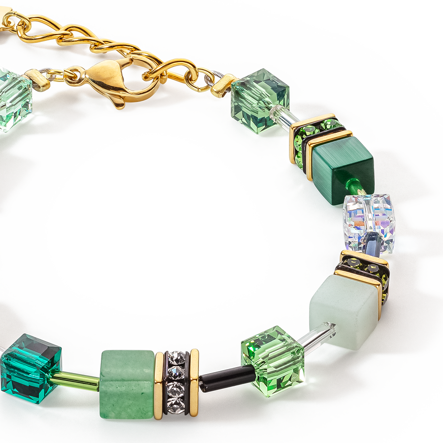 GeoCUBE® Iconic Precious Armband grün