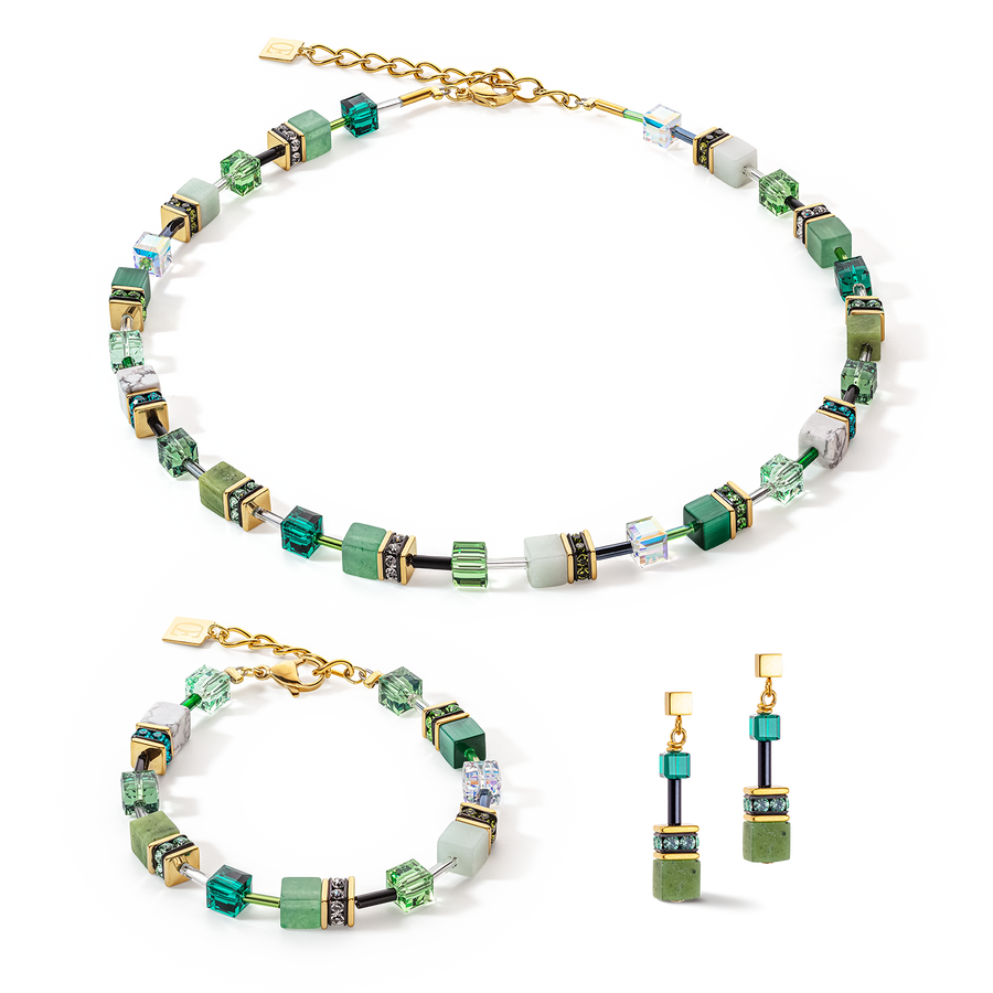 GeoCUBE® Iconic Precious Armband grün