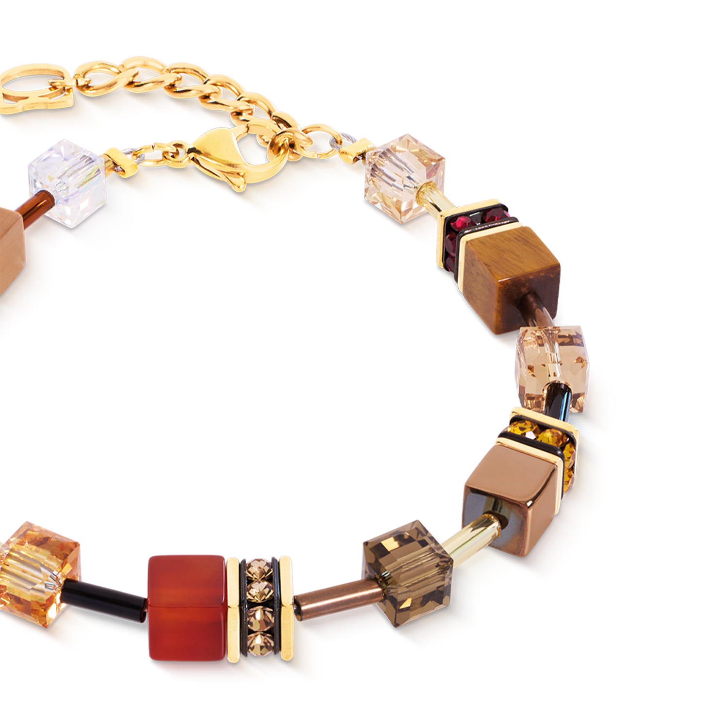 GeoCUBE® Iconic Precious Armband Amber Glow