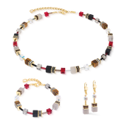 GeoCUBE® Iconic Precious Armband Rustic Luxe von COEUR DE LION – im Set mit passenden Schmuckstücken