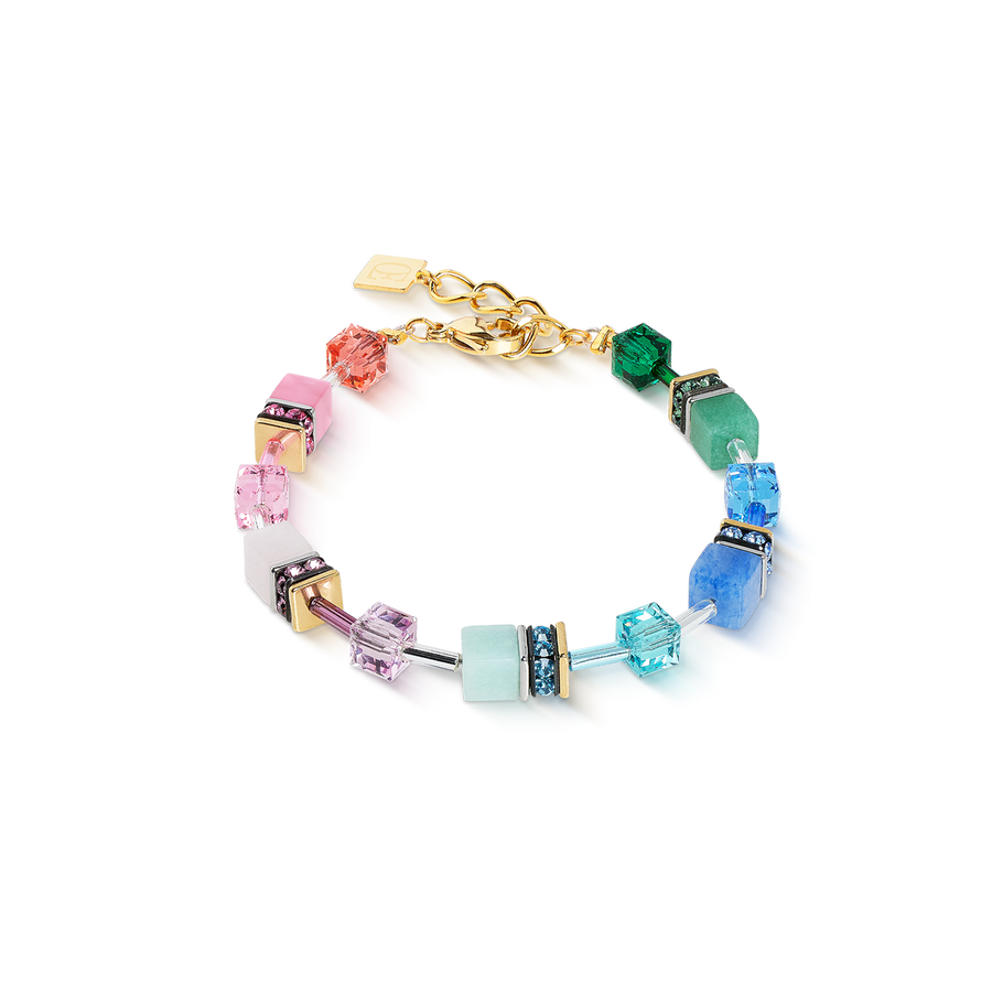 GeoCUBE® Iconic Precious Armband Rainbow