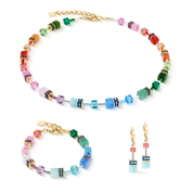 GeoCUBE® Iconic Precious Armband Rainbow von COEUR DE LION – im Set mit passenden Schmuckstücken