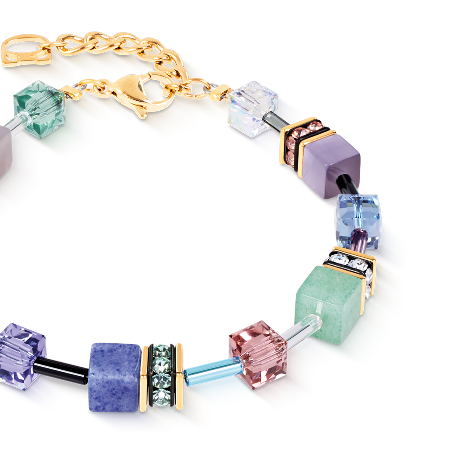 GeoCUBE® Iconic Precious Armband Pastel Garden