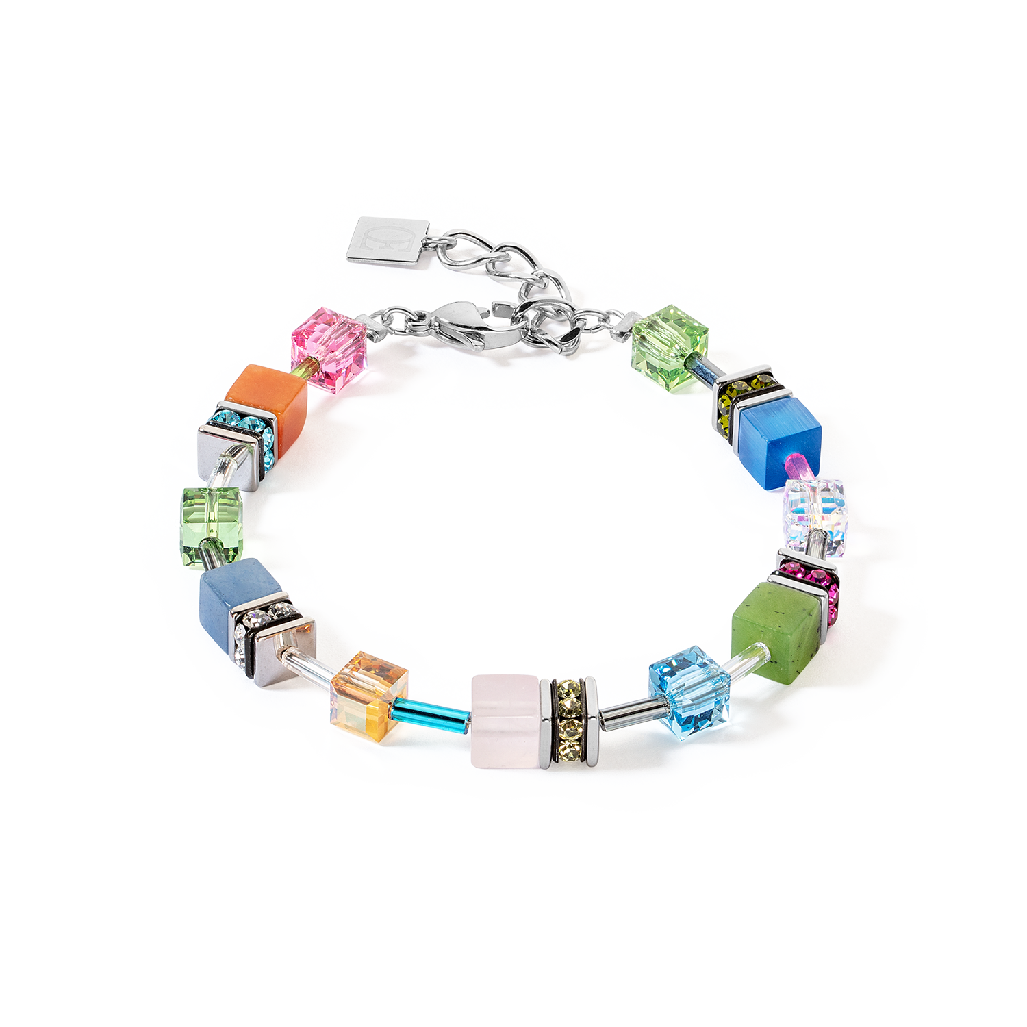 GeoCUBE® Iconic Precious Armband multicolour boho