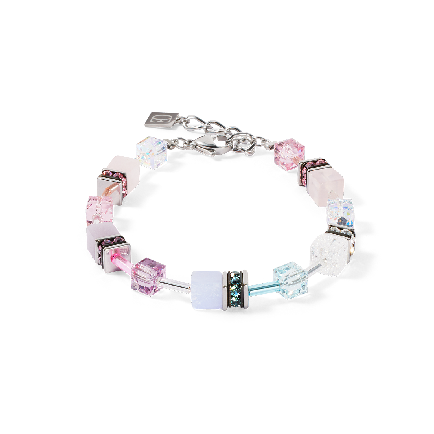 GeoCUBE® Iconic Precious Armband rosa-flieder