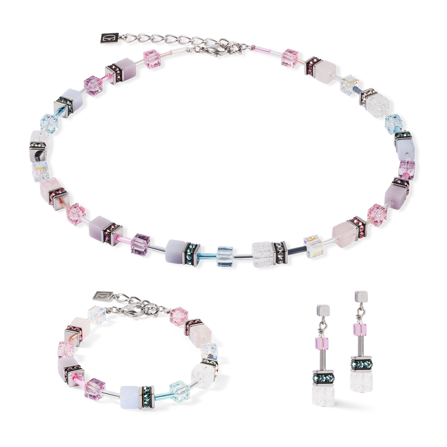 GeoCUBE® Iconic Precious Armband rosa-flieder