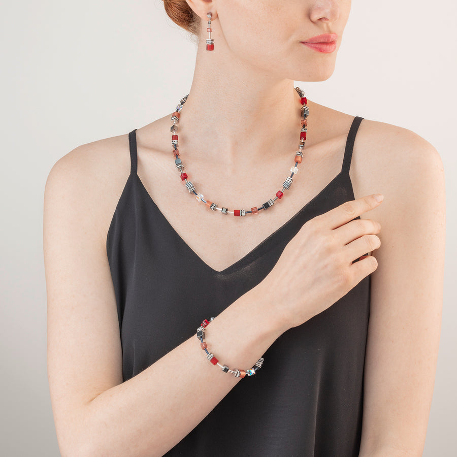 GeoCUBE® Iconic 50 cm Armband rot