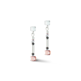 Cube Story Minimalistic Sparkling Ohrringe Multicolour Art Nouveau