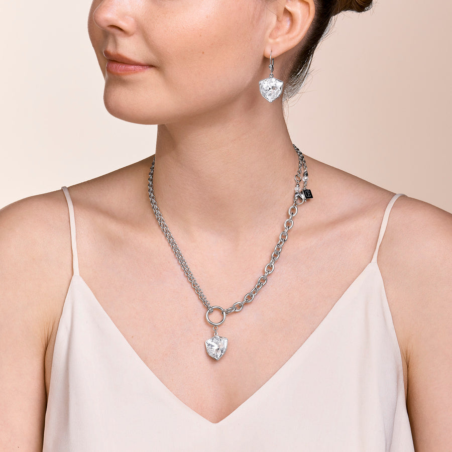 Halskette Magic crystal & chunky chain crystal