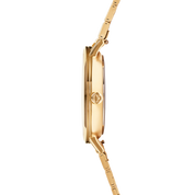 Uhr Rund Gold Sunray Monochrome Edelstahl Gold von COEUR DE LION – Tragevariante