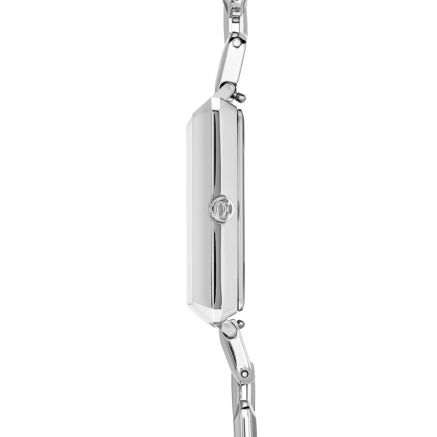 Uhr Iconic Cube Noble Petrol Statement silber