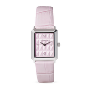 Uhr Iconic Spikes Rosé Silber & GeoCUBE® Iconic Precious Armband rosa-flieder von COEUR DE LION – Tragevariante