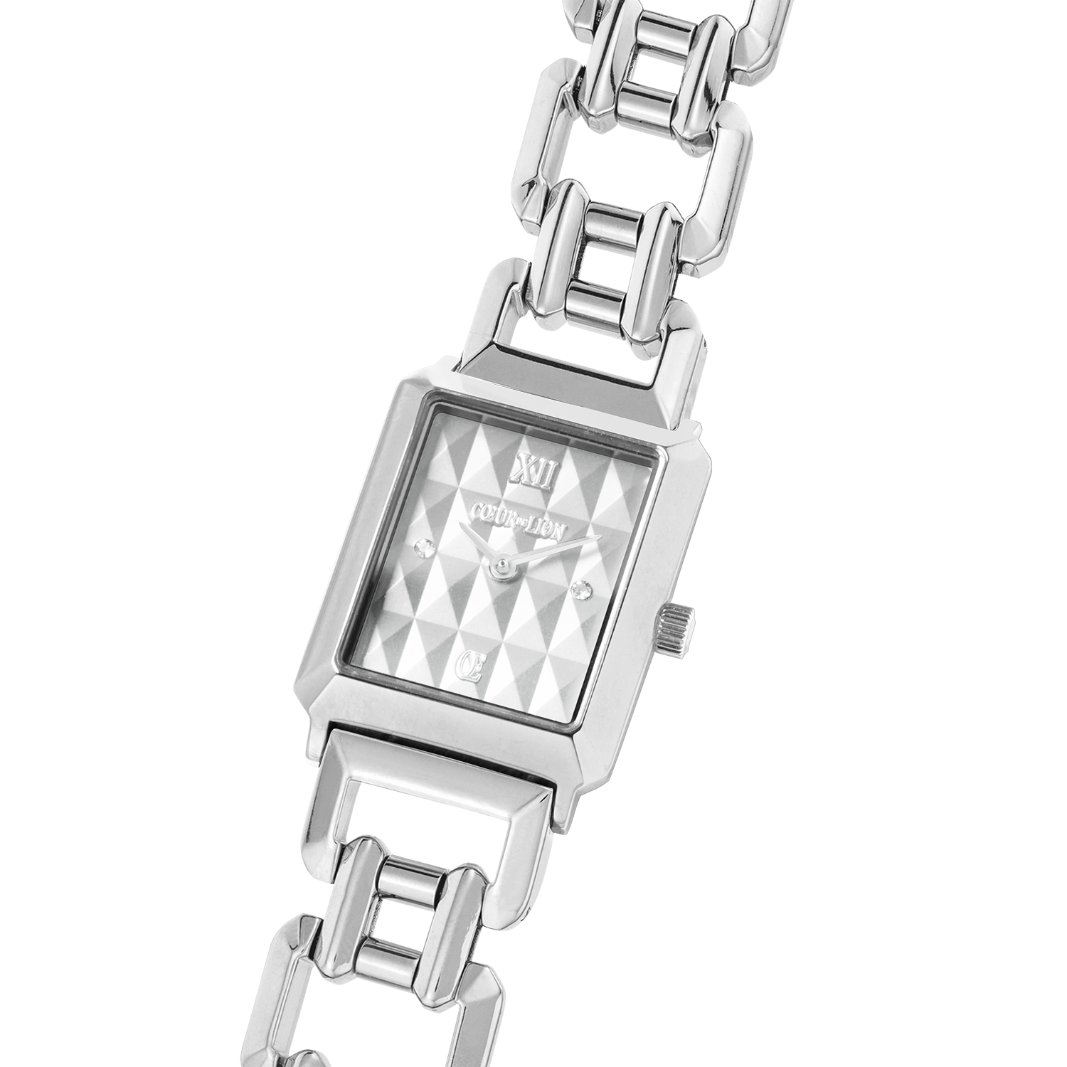 Uhr Iconic Spikes Silber Statement Silber