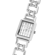 Uhr Iconic Spikes Silber Statement Silber von COEUR DE LION – im Set mit passenden Schmuckstücken