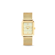 Uhr Iconic Spikes gold Milanaise Edelstahl gold von COEUR DE LION
