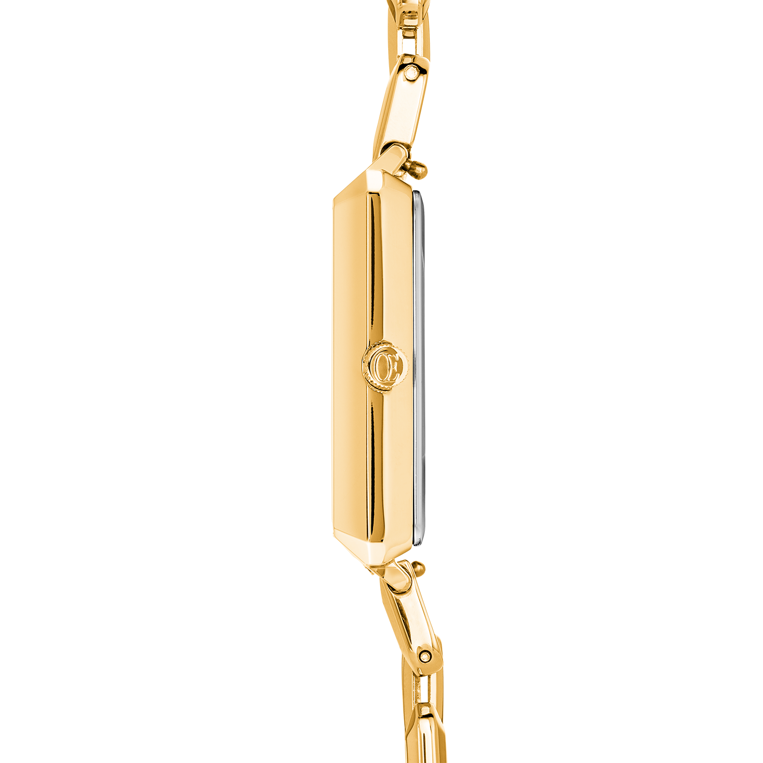 Uhr Iconic Spikes Schwarz Statement Gold von COEUR DE LION – Tragevariante
