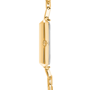 Uhr Iconic Spikes Schwarz Statement Gold von COEUR DE LION – Tragevariante