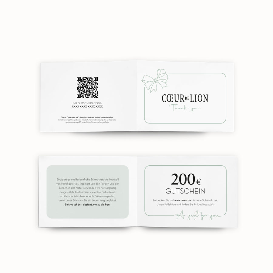 Geschenkgutschein 