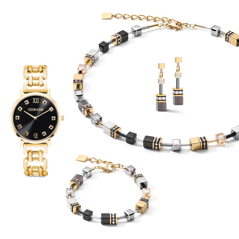 Adventskalender Schwarz Gold