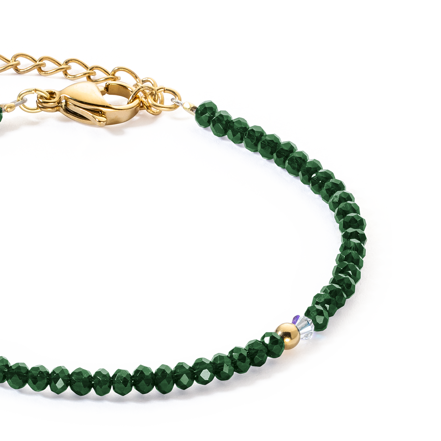 Armband Little Twinkle gold-dunkelgrün