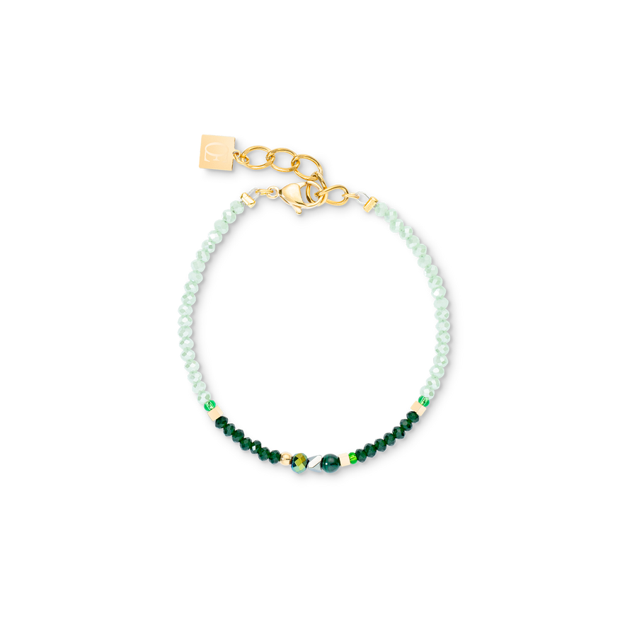 Armband Amulett Glamorous Green gold