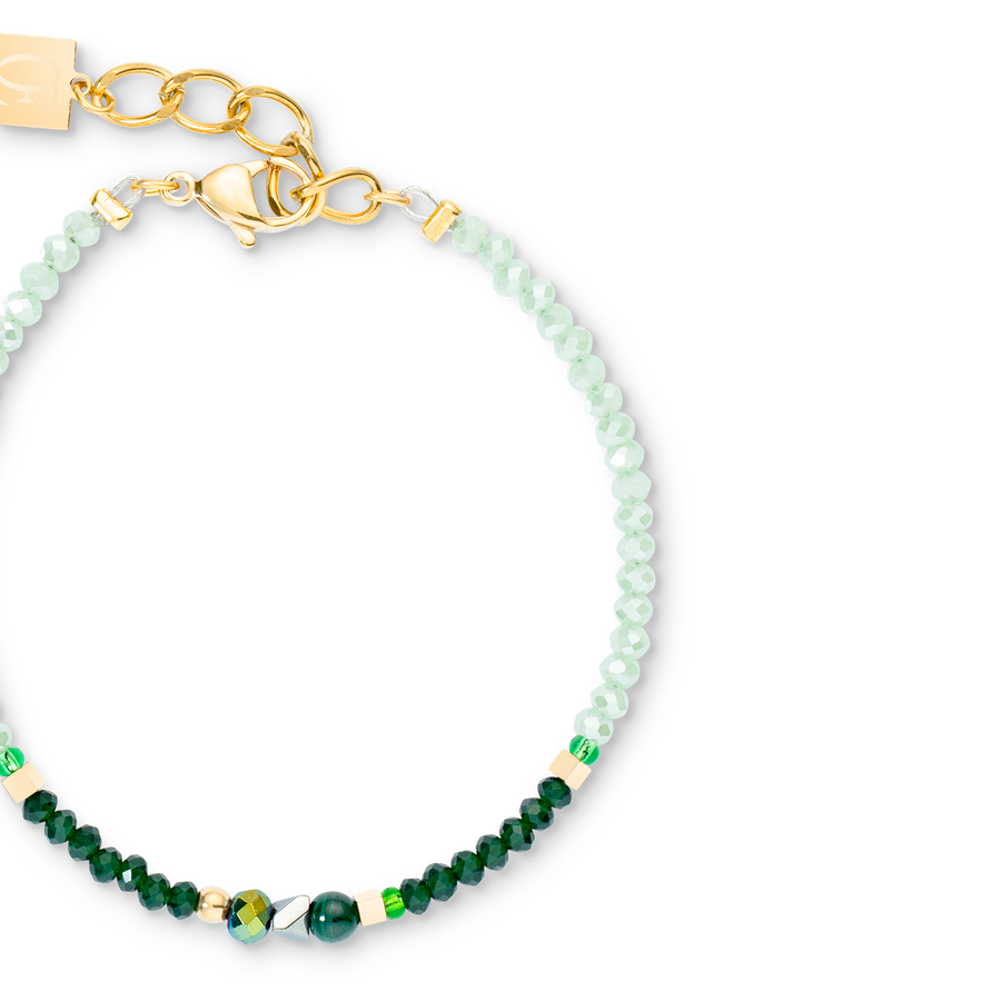 Armband Amulett Glamorous Green gold