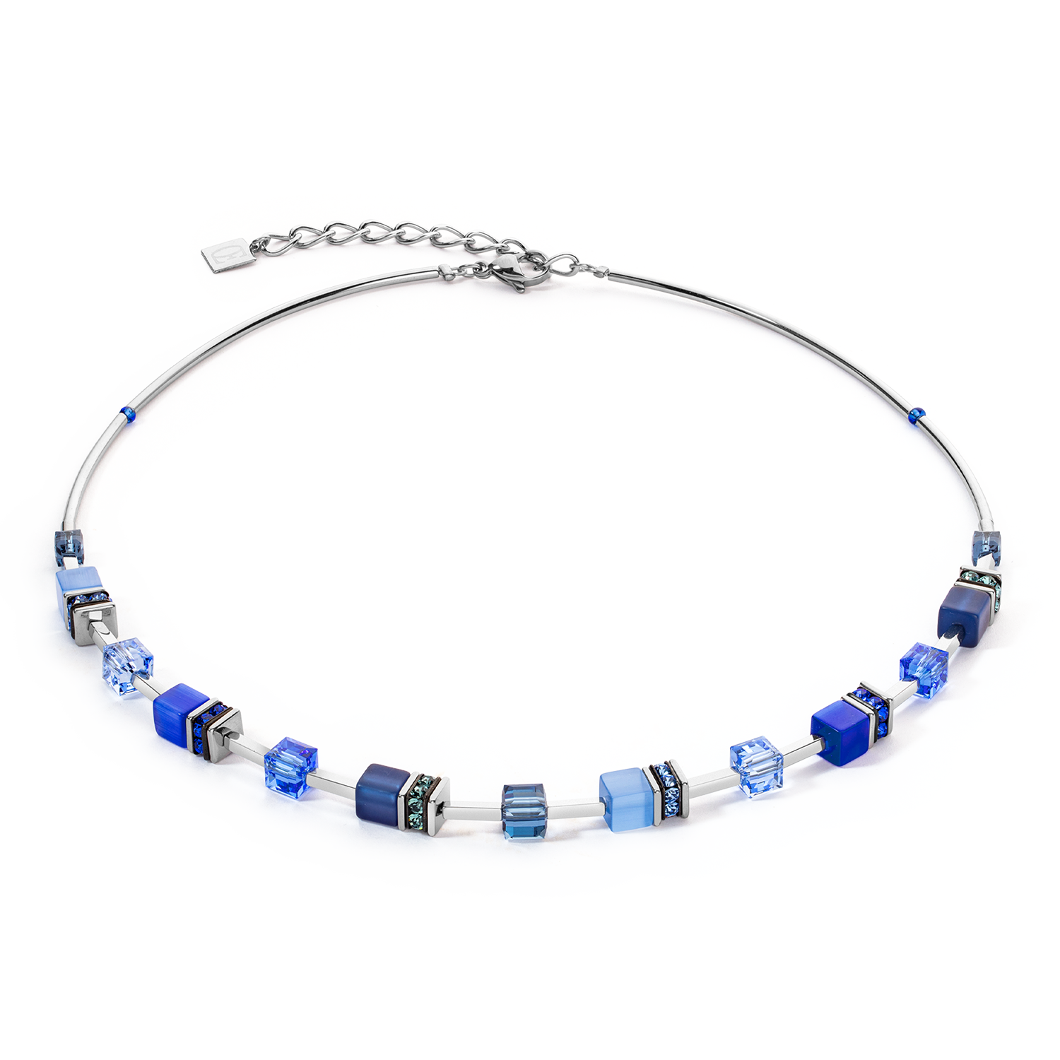 GeoCUBE® Iconic Lite Halskette Blau