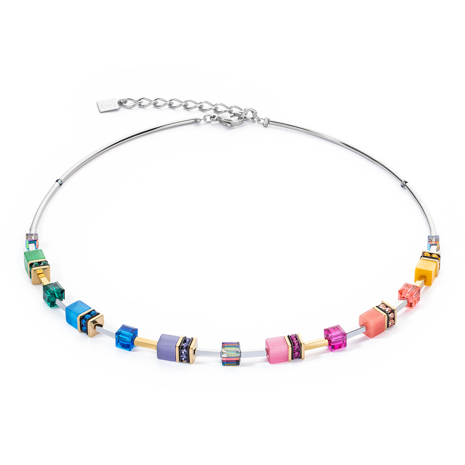 GeoCUBE® Iconic Lite Halskette Rainbow