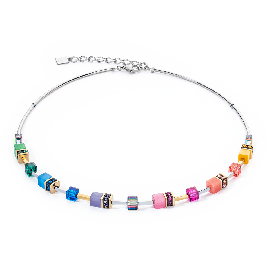 GeoCUBE® Iconic Lite Halskette Rainbow