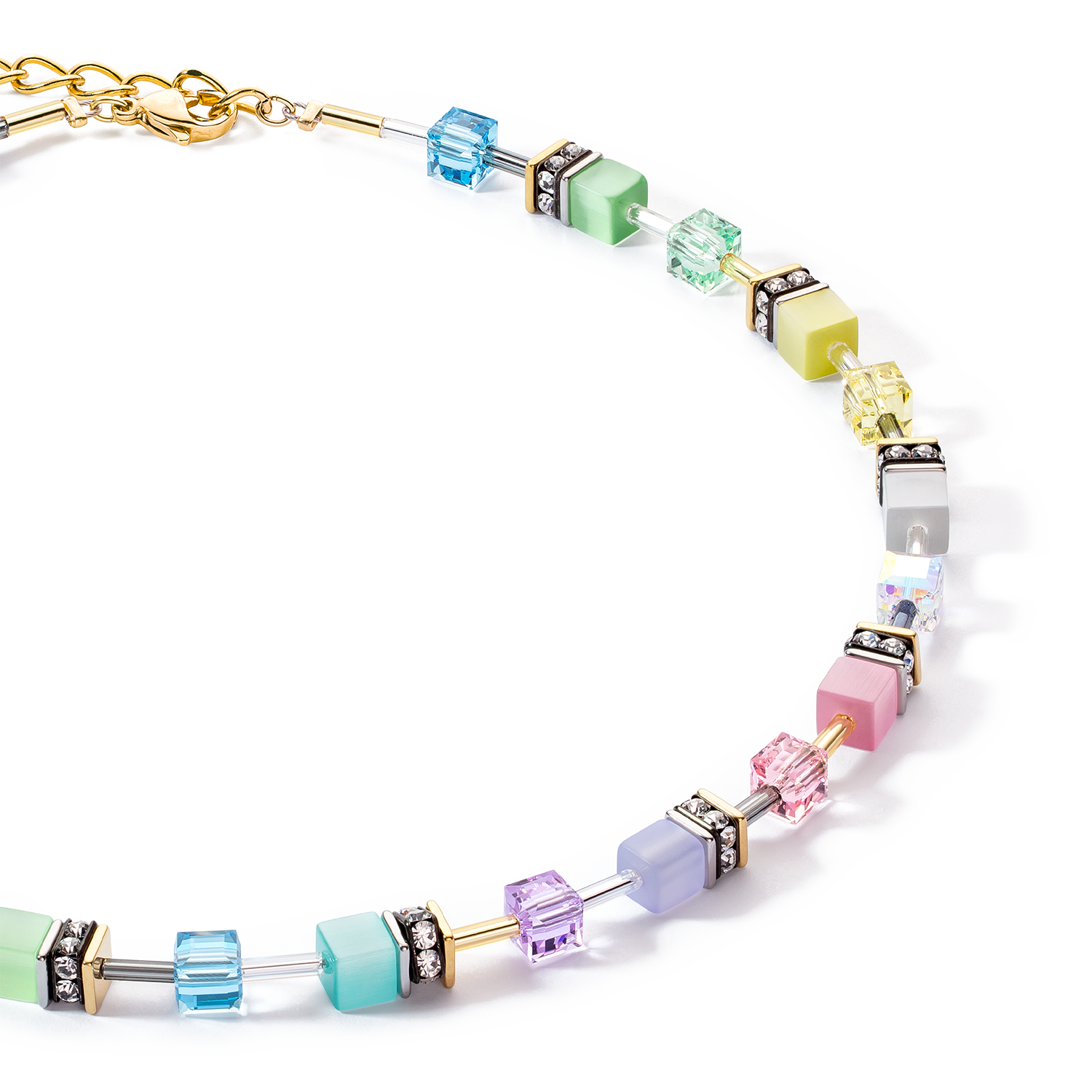 GeoCUBE® Iconic Gentle Multicolor Halskette