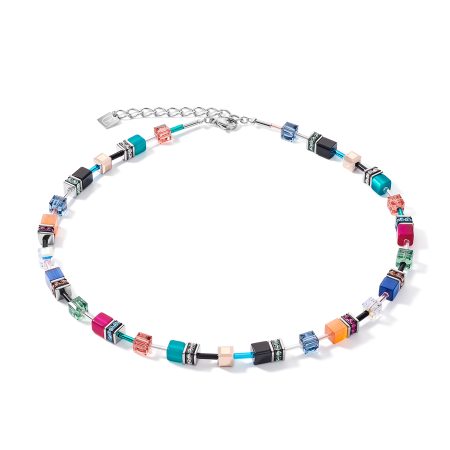 GeoCUBE® Halskette multicolor ethno