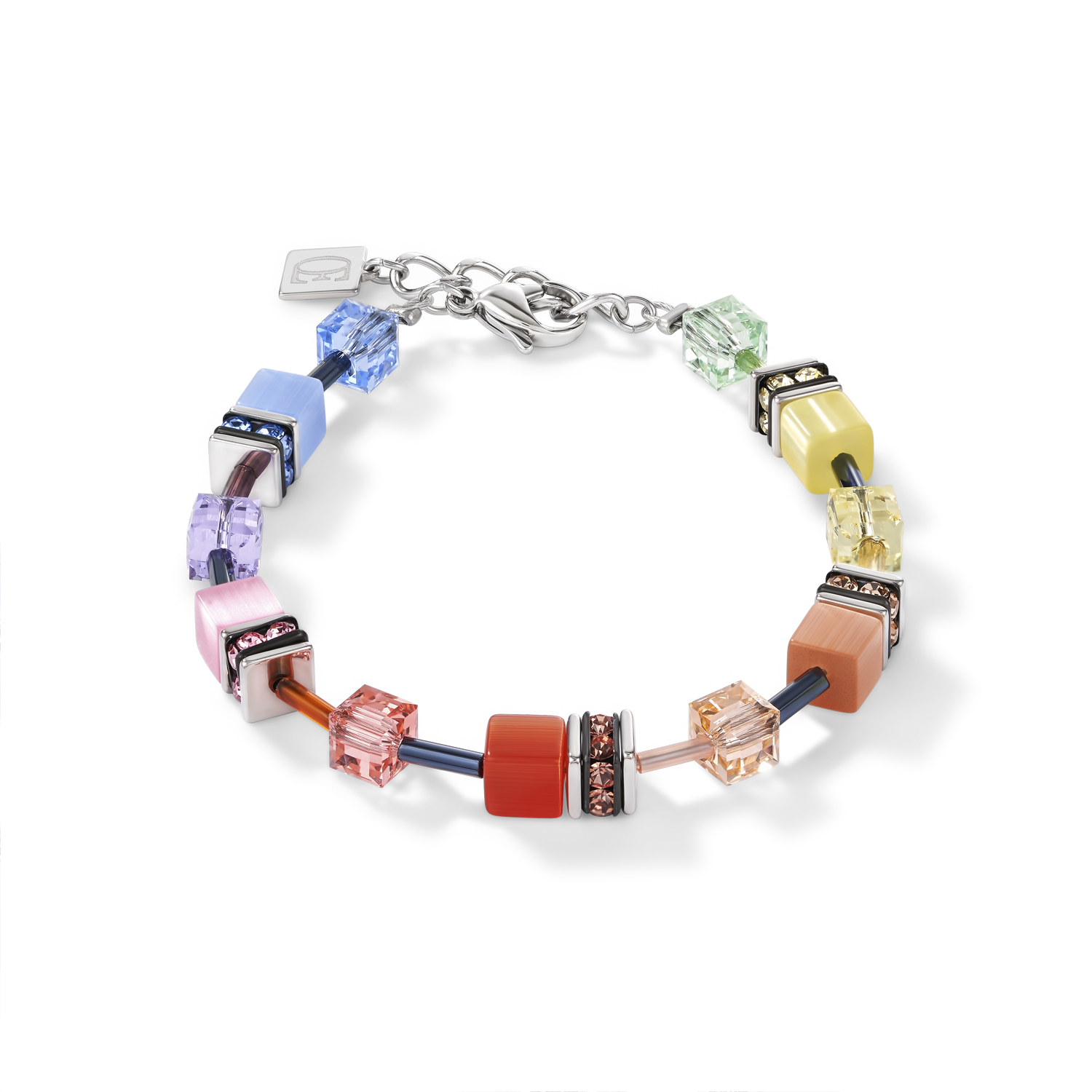 GeoCUBE® Armband multicolor soft