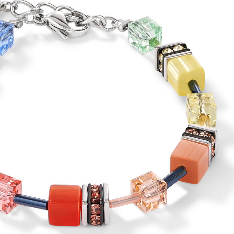 GeoCUBE® Armband multicolor soft