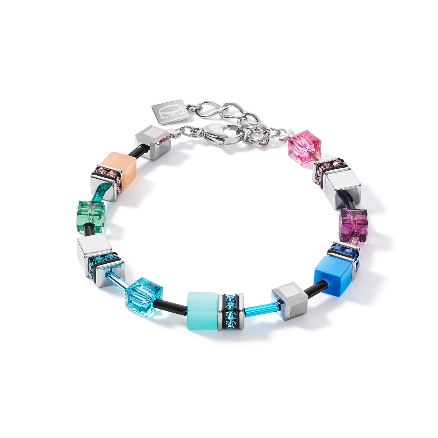GeoCUBE® Armband multicolor fresh vintage