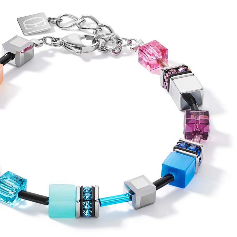 GeoCUBE® Armband multicolor fresh vintage