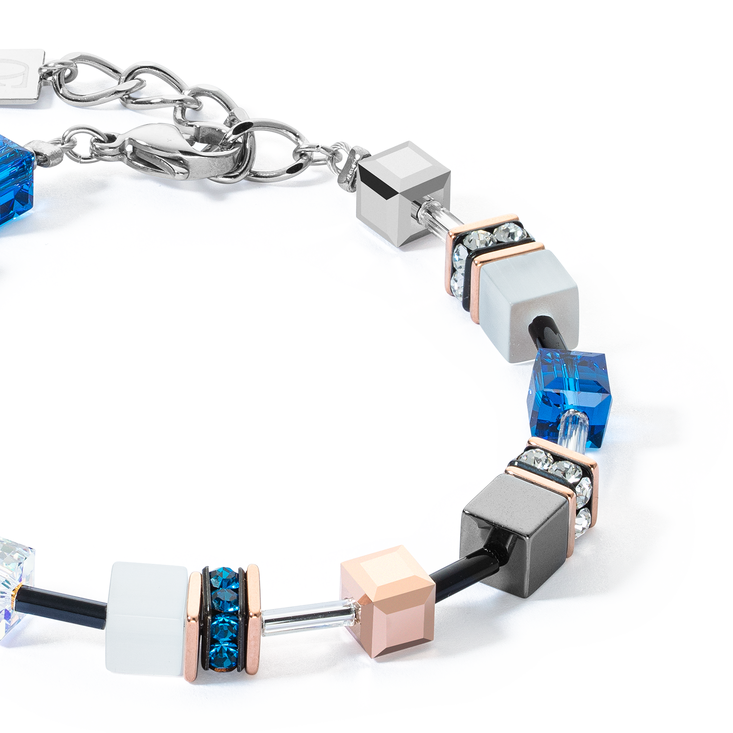 GeoCUBE® Iconic Armband Capri Blau