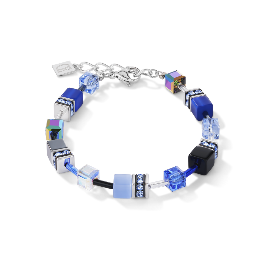 GeoCUBE® Armband kobaltblau