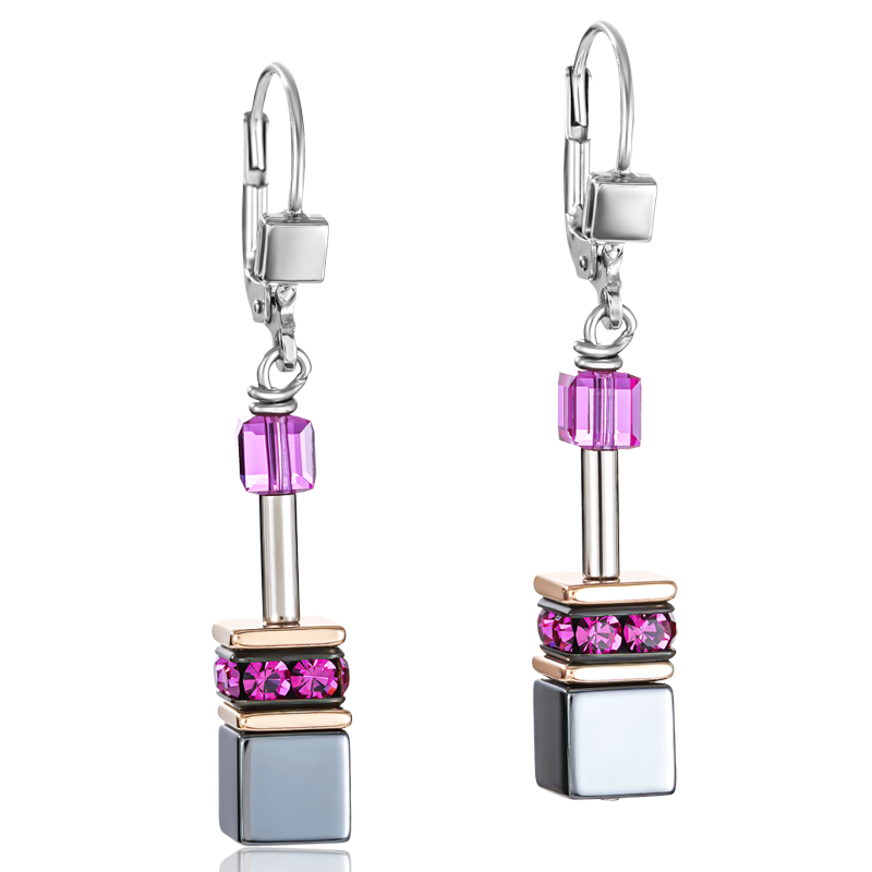 GeoCUBE® Ohrringe multicolor