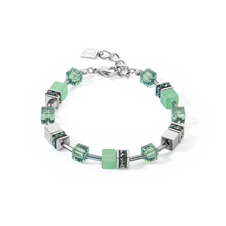 GeoCUBE® Iconic Precious Armband grün