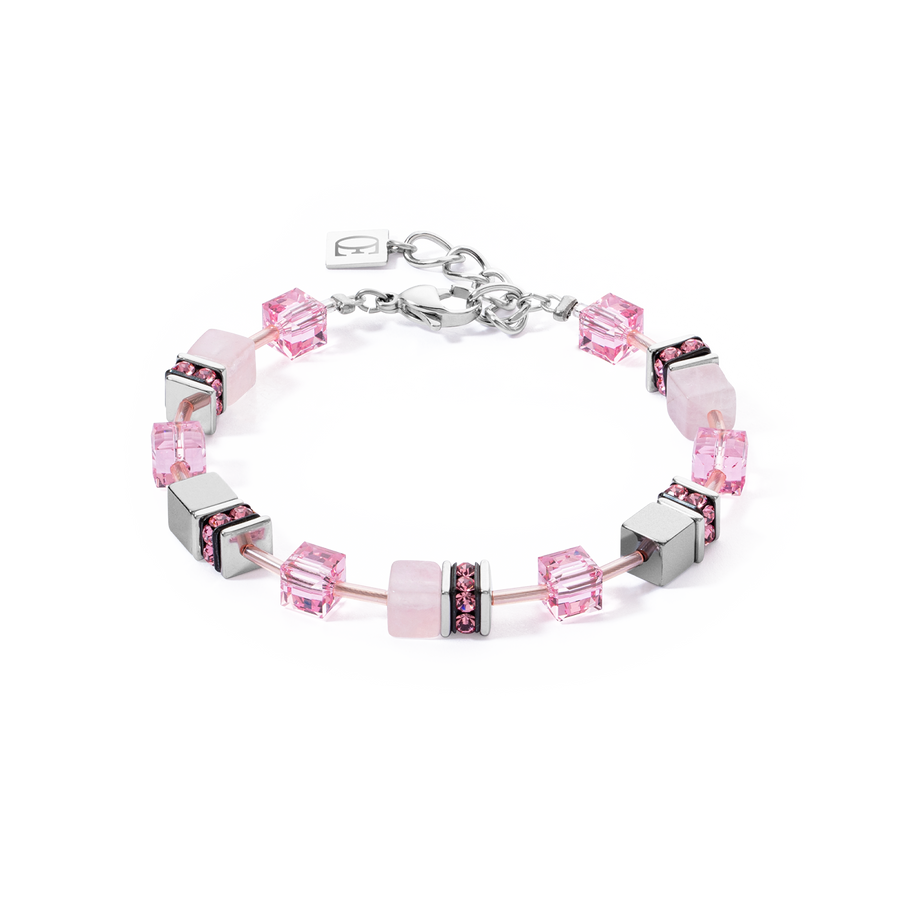 GeoCUBE® Iconic Precious Armband Rosa