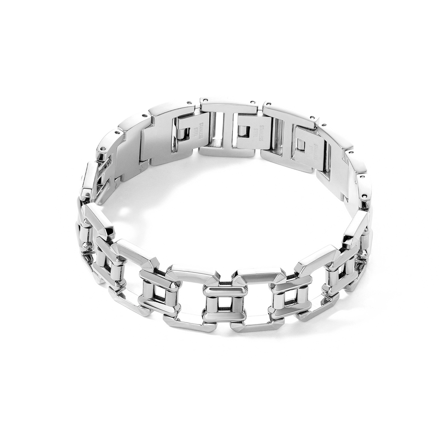 Schmuckarmband Edelstahl silber