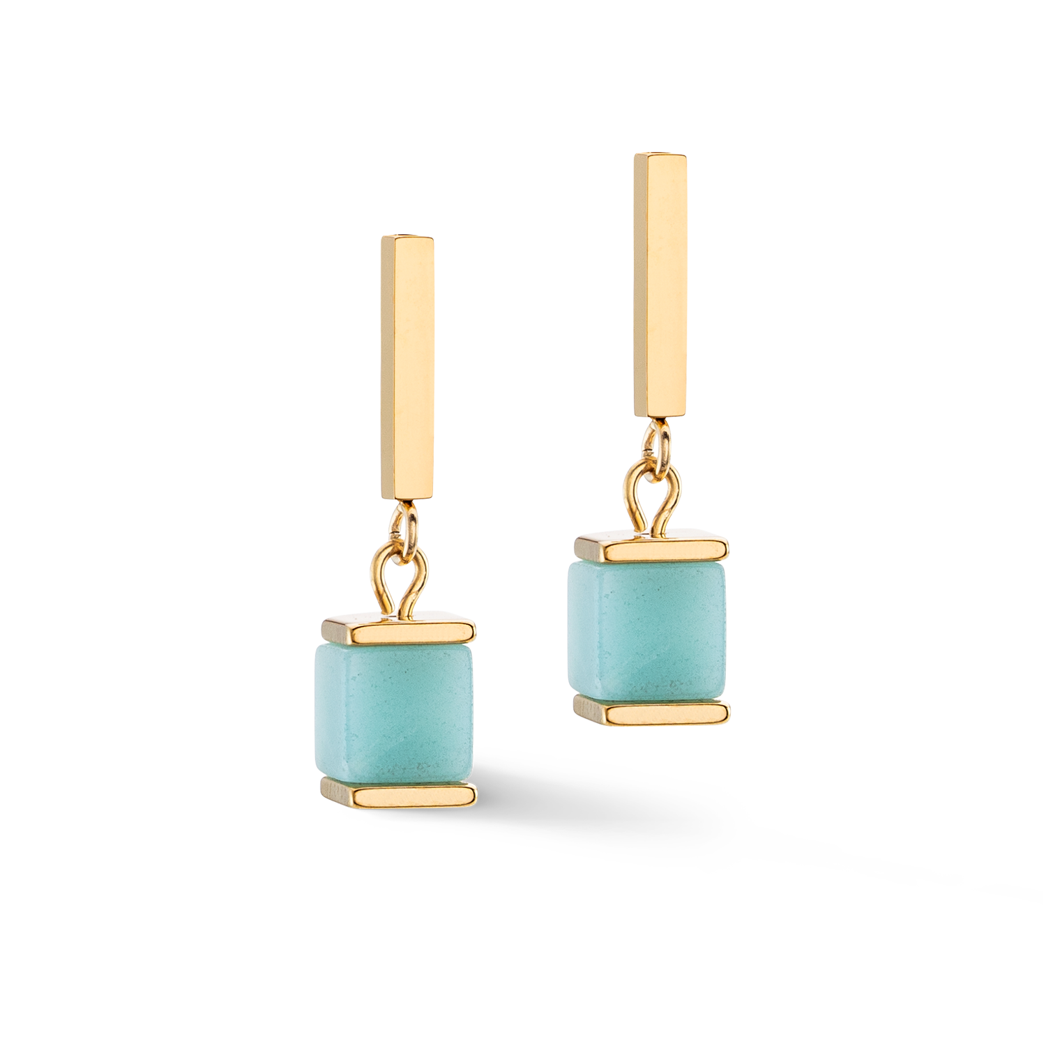 Ohrringe Precious Statement Cubes Multicolor-Gentle