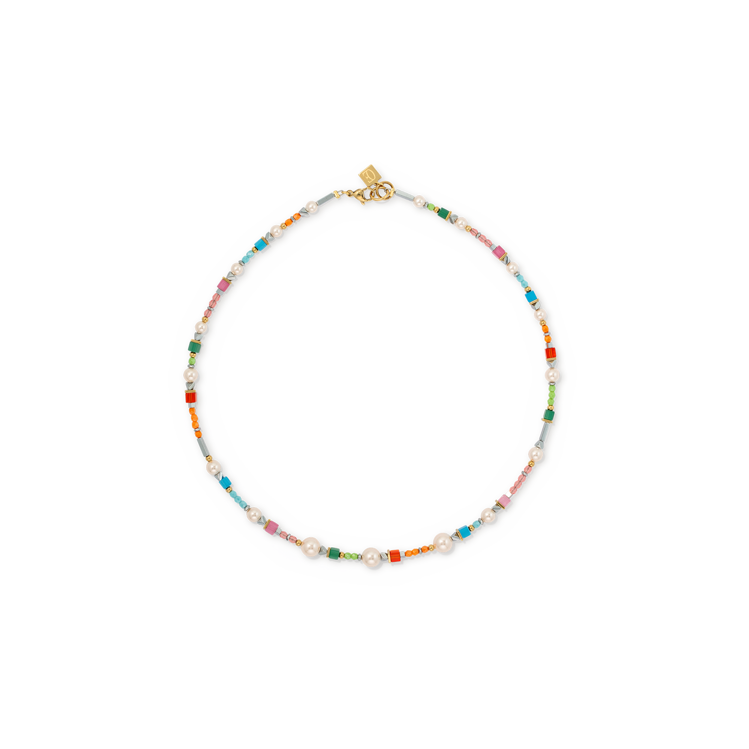 Halskette Classic Layer gold-multicolor